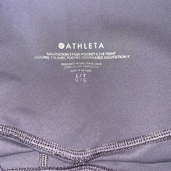 Athleta Salutation Stash 7/8 legging - Picture 10 of 11
